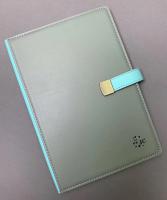 A5 notebook + magnetic metal  closured