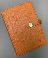 A5 notebook + magnetic metal  closured