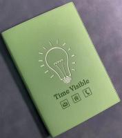 A5 Notebook with Patched PU + deepened colored PU