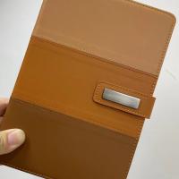 PU notebook with metal accessories