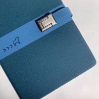 PU notebook with metal accessories