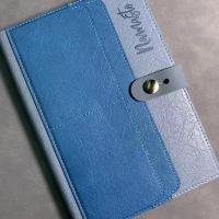 PU notebook with metal accessories