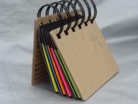 Colored sticky notepad