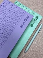 A5 Notebook. Key board embossment.