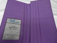 Notebook. Long wallet.